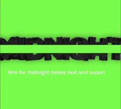 Wm for midnight