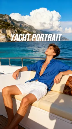 Yacht portrait