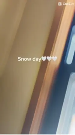 Snow day🤍🤍🤍