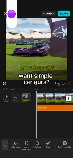 car aura tutorial