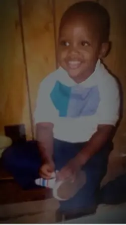 Lil boy inside