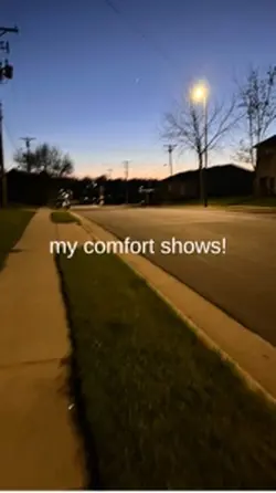 My comfort shows!!!