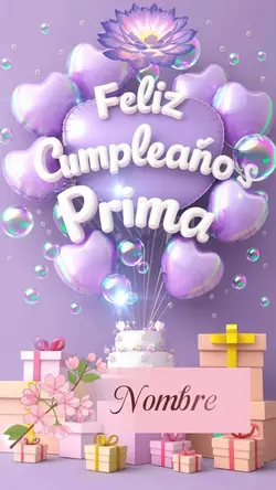 Cumpleaños prima 