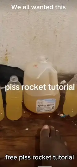 Piss rocket