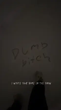 I wrote your name in