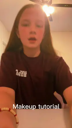 Makeup tutorial