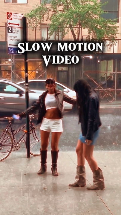 Vidéo au ralenti 