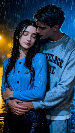 Rain photoshoot