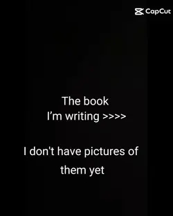 the book I'm writing