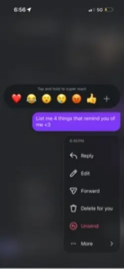 List 4 things
