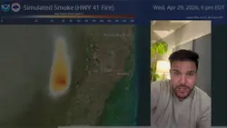 Fire hwy 41