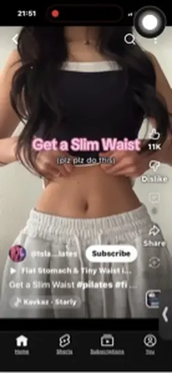 Slim waist workou