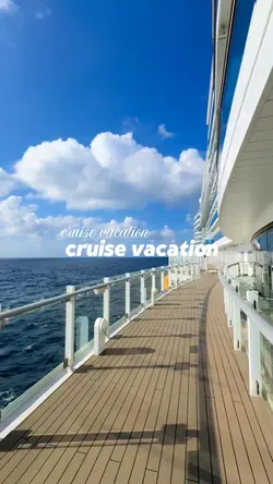 cruise vacation