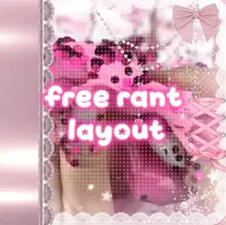 Pink rant layout