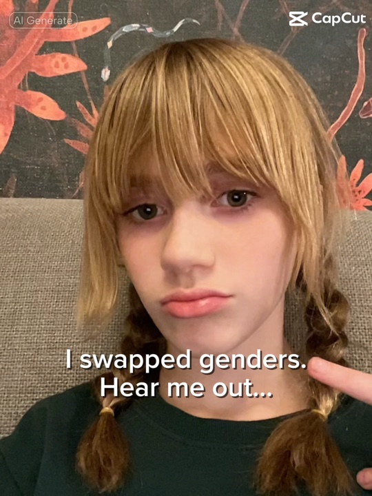 Swapping genders ✌️