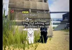 Day 1 of editing old