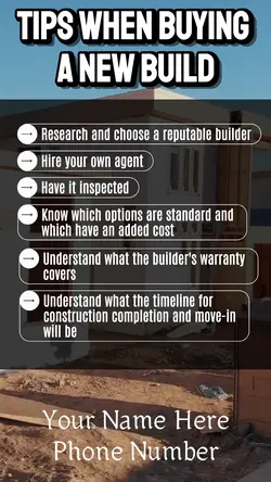 Tips 4 buy new build