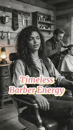 1800s barbershop 