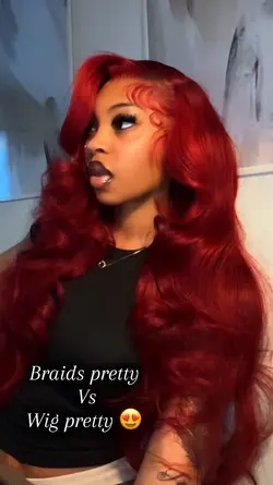 Braids vs wig pretty