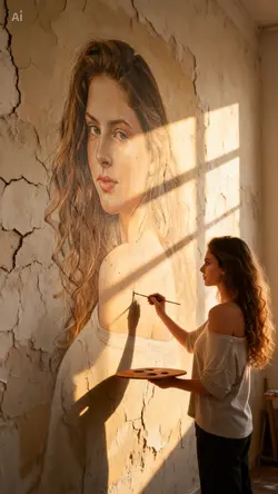 Portrait painting ai