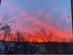 The sky 