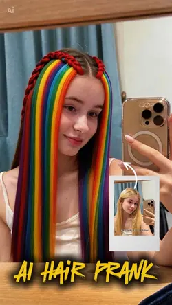 AI Hair Prank 