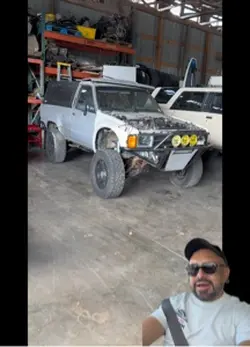 Recogiendo toyota 22