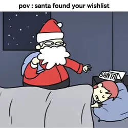 santa found wishlist
