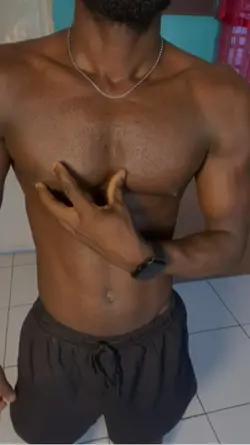 After chest day pump