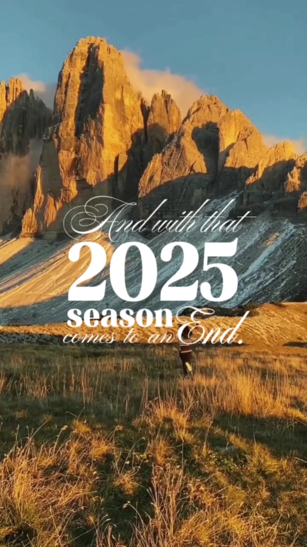 And with that 2025 