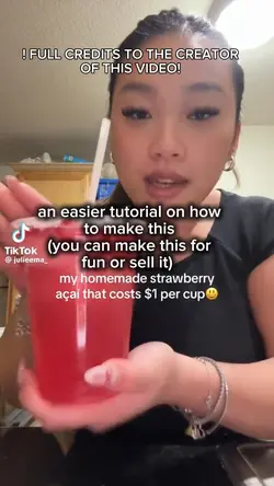 strawberry drink tut