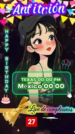 live de cumpleaños 