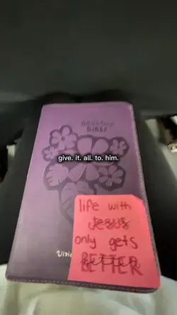 reading bible on bus