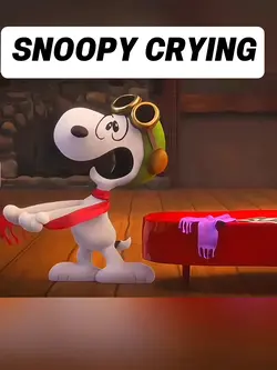 SNOOPY CRYING