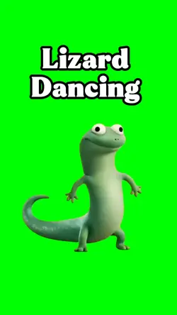 Lizard dancing 