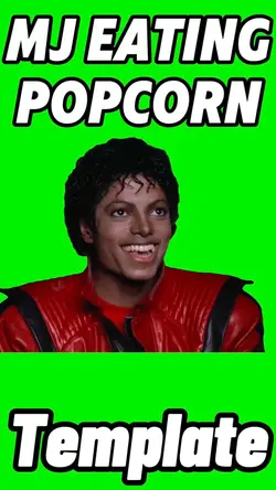 MJ Eating Popcorn 