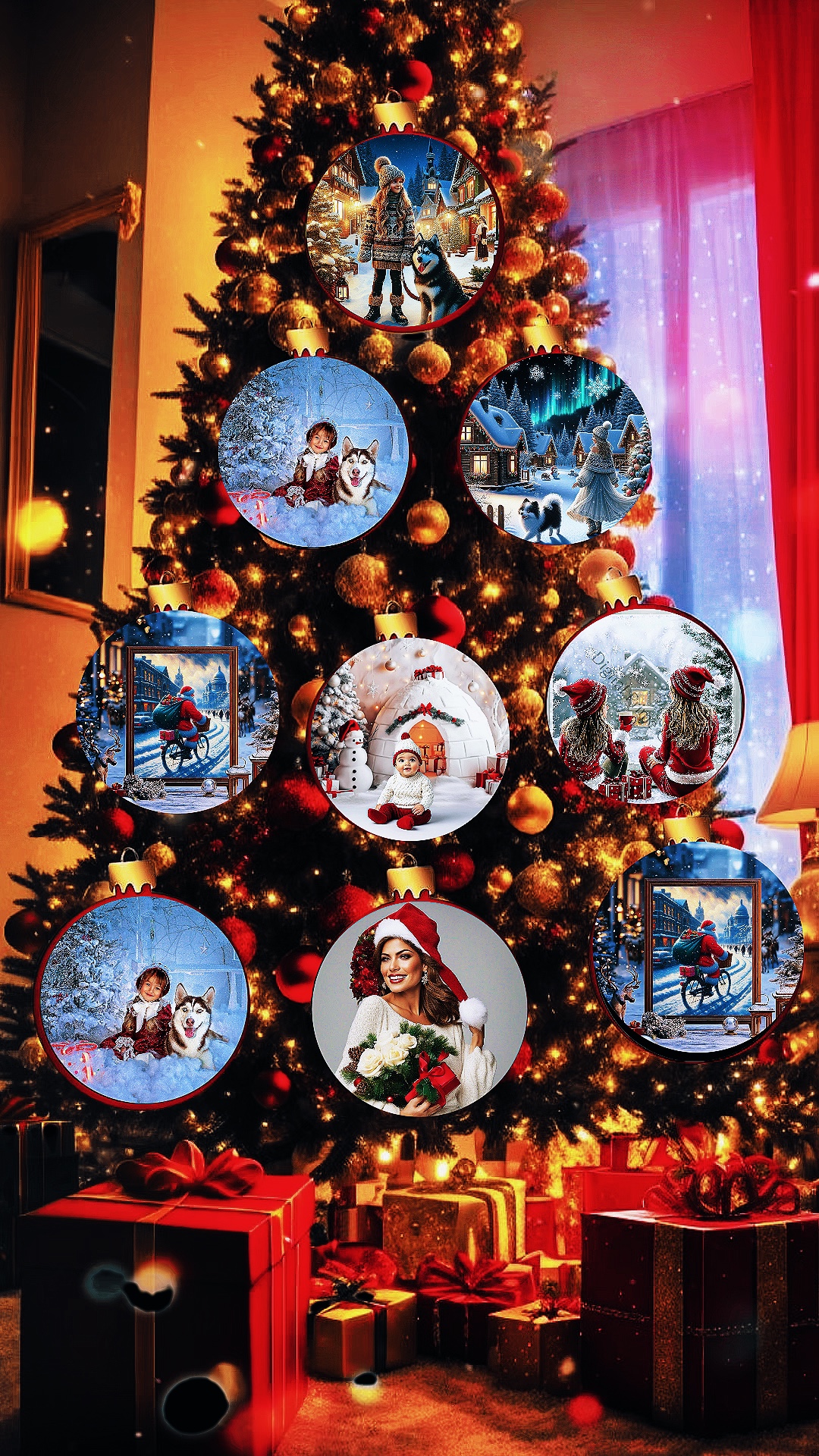 Plantilla de Navidad 