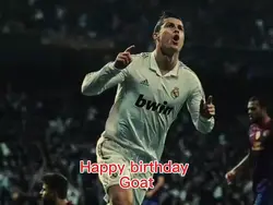 Happy birthday CR7