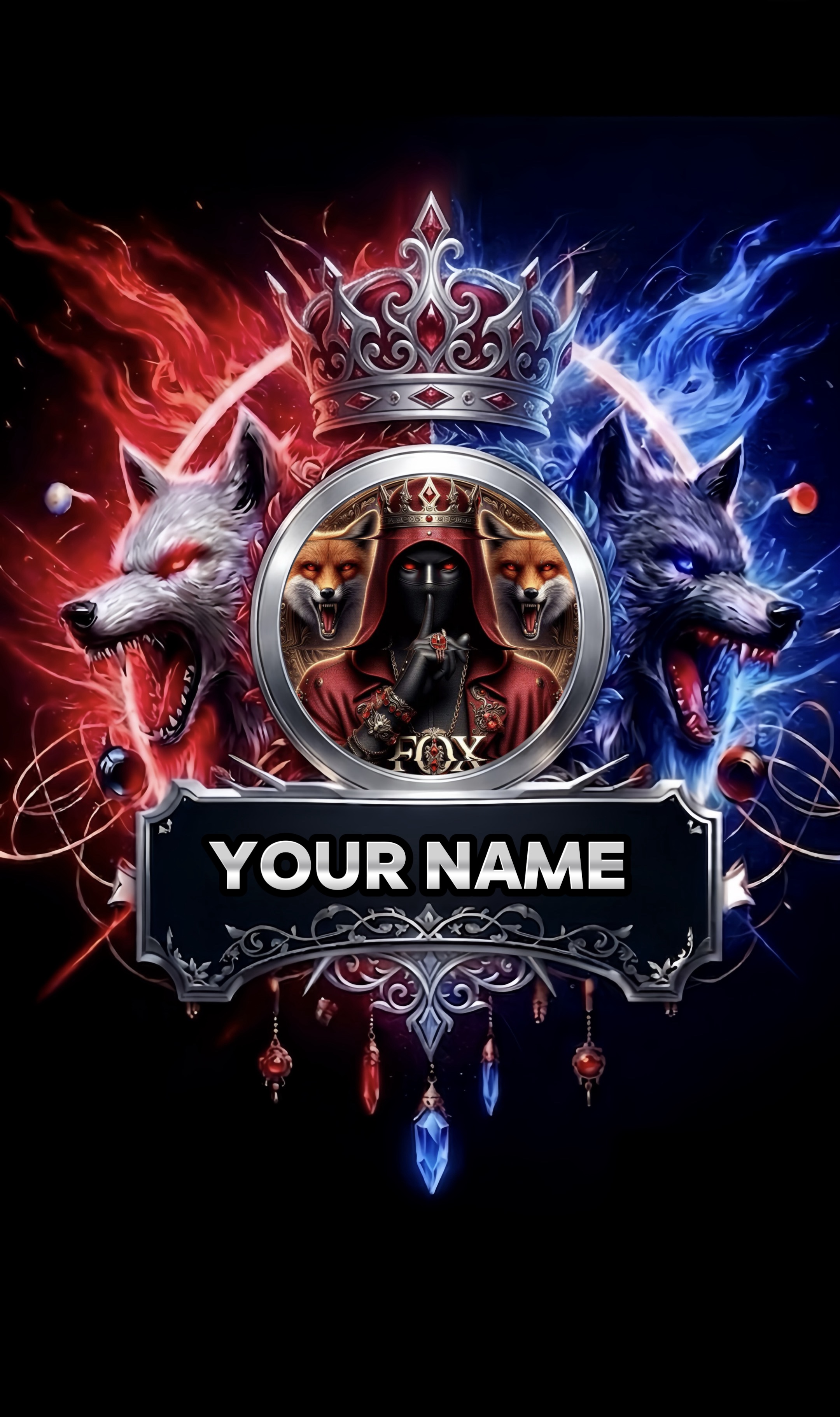 Wolfs Logo Art 