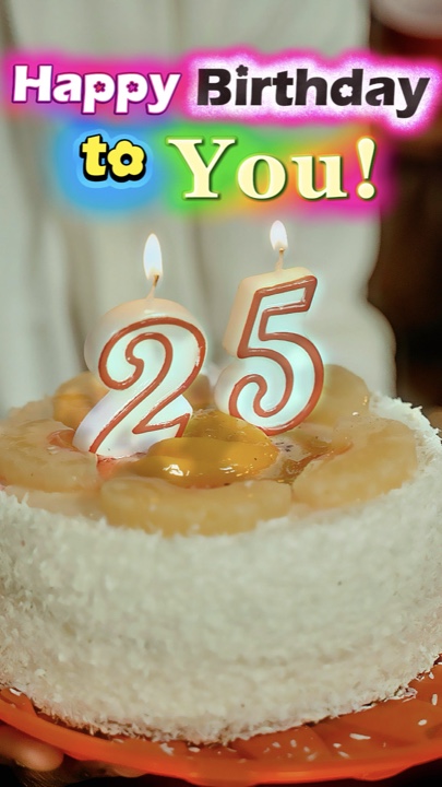 Vœux d'anniversaire 