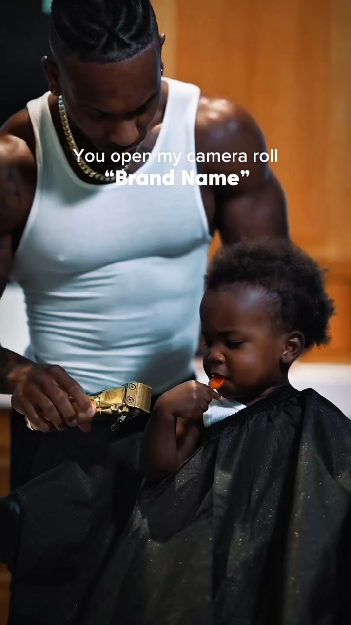 Cheveux d'enfants 