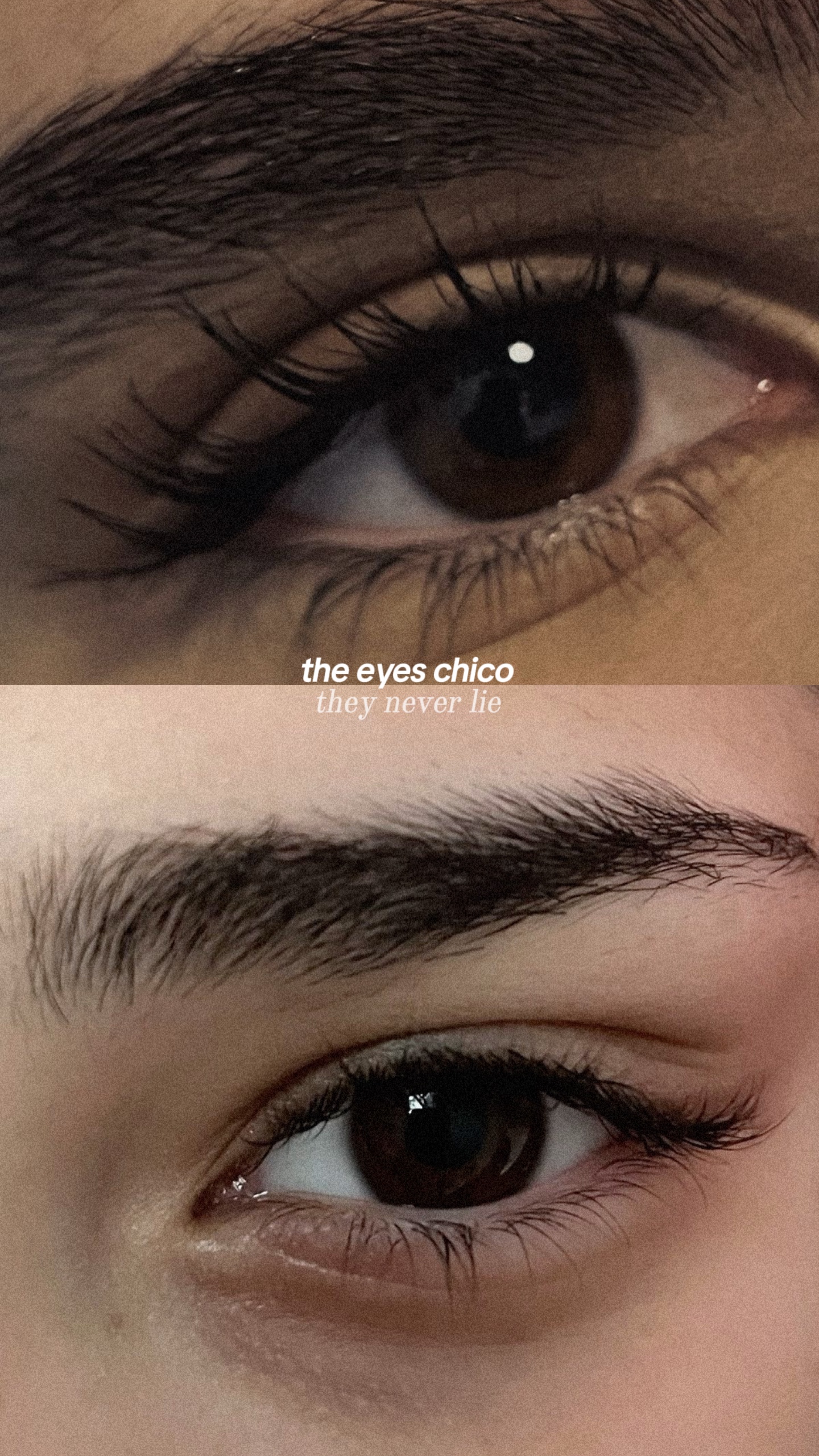 Eyes never lie 