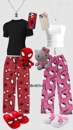 Couple PJ outfits 