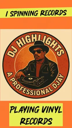 Spinning Vinyl Recor