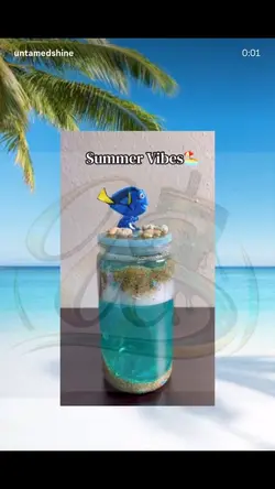 Beach Snow Globe🌊🐟