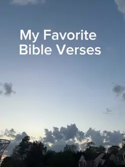 My fav Bible Verses