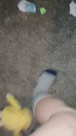 The bananas chase at
