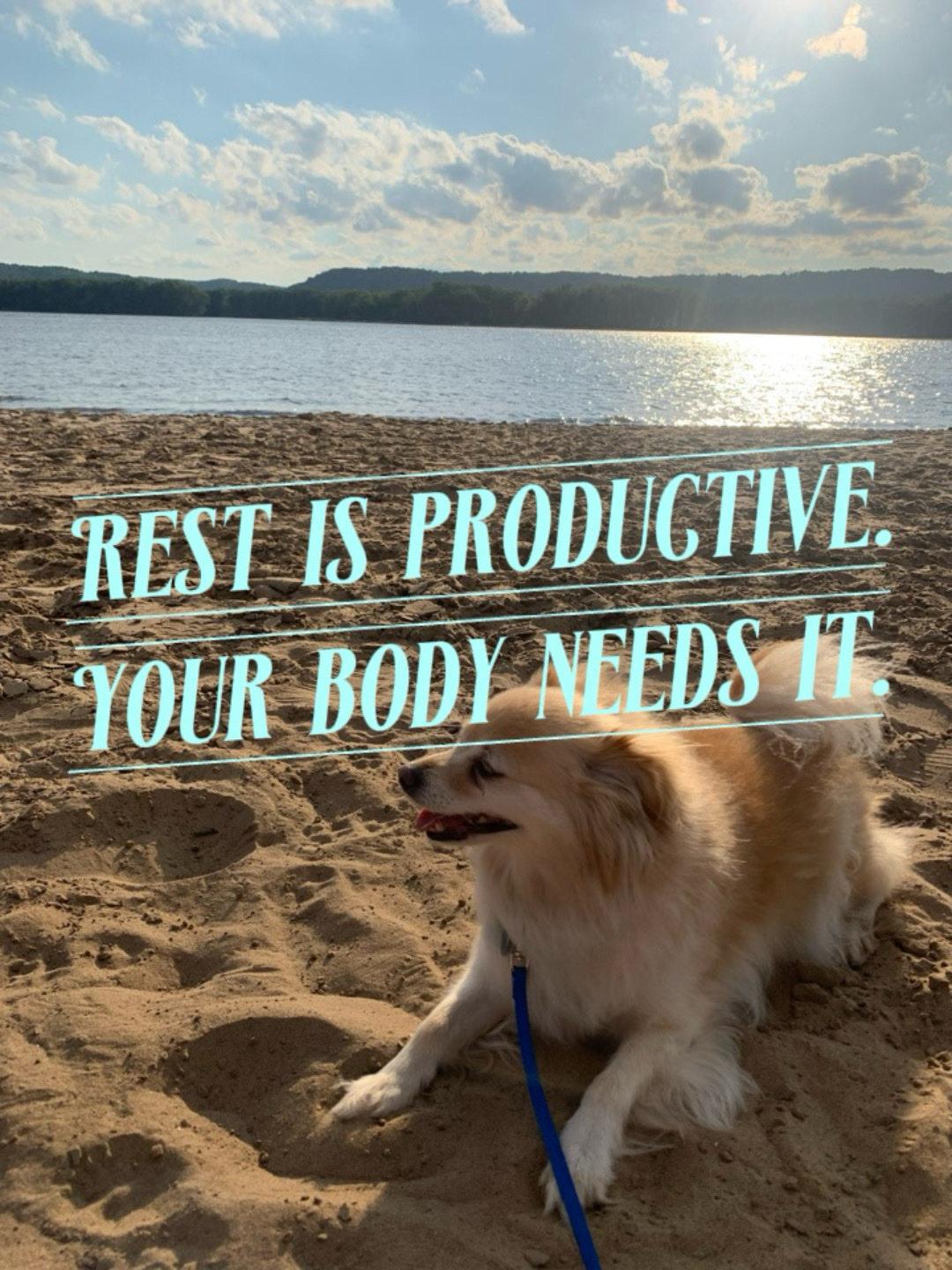 Descanso é produtivo 