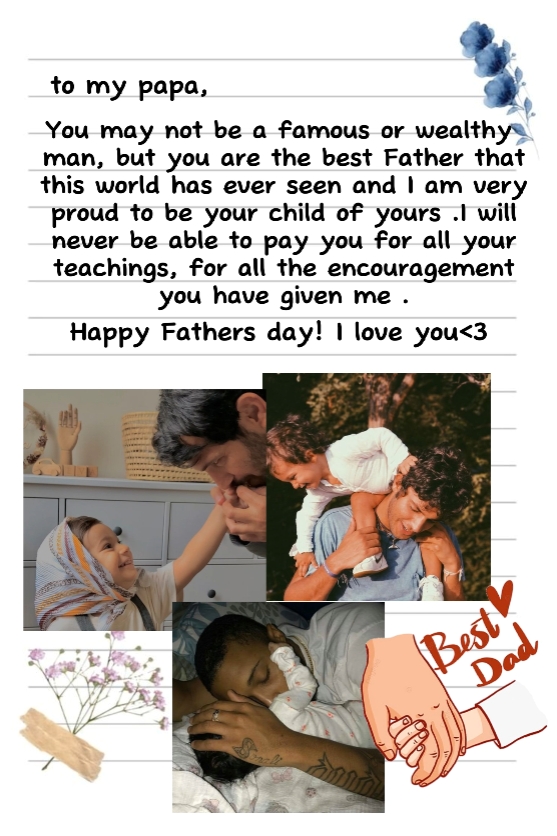 Texto de edición del Día del Padre