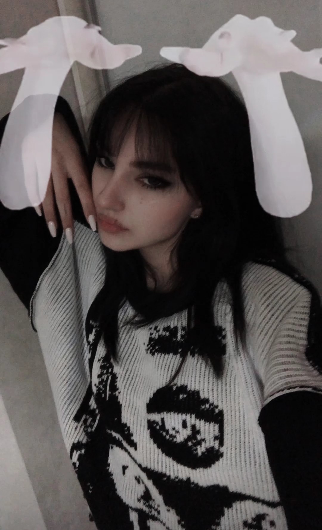 실제 손 템플릿